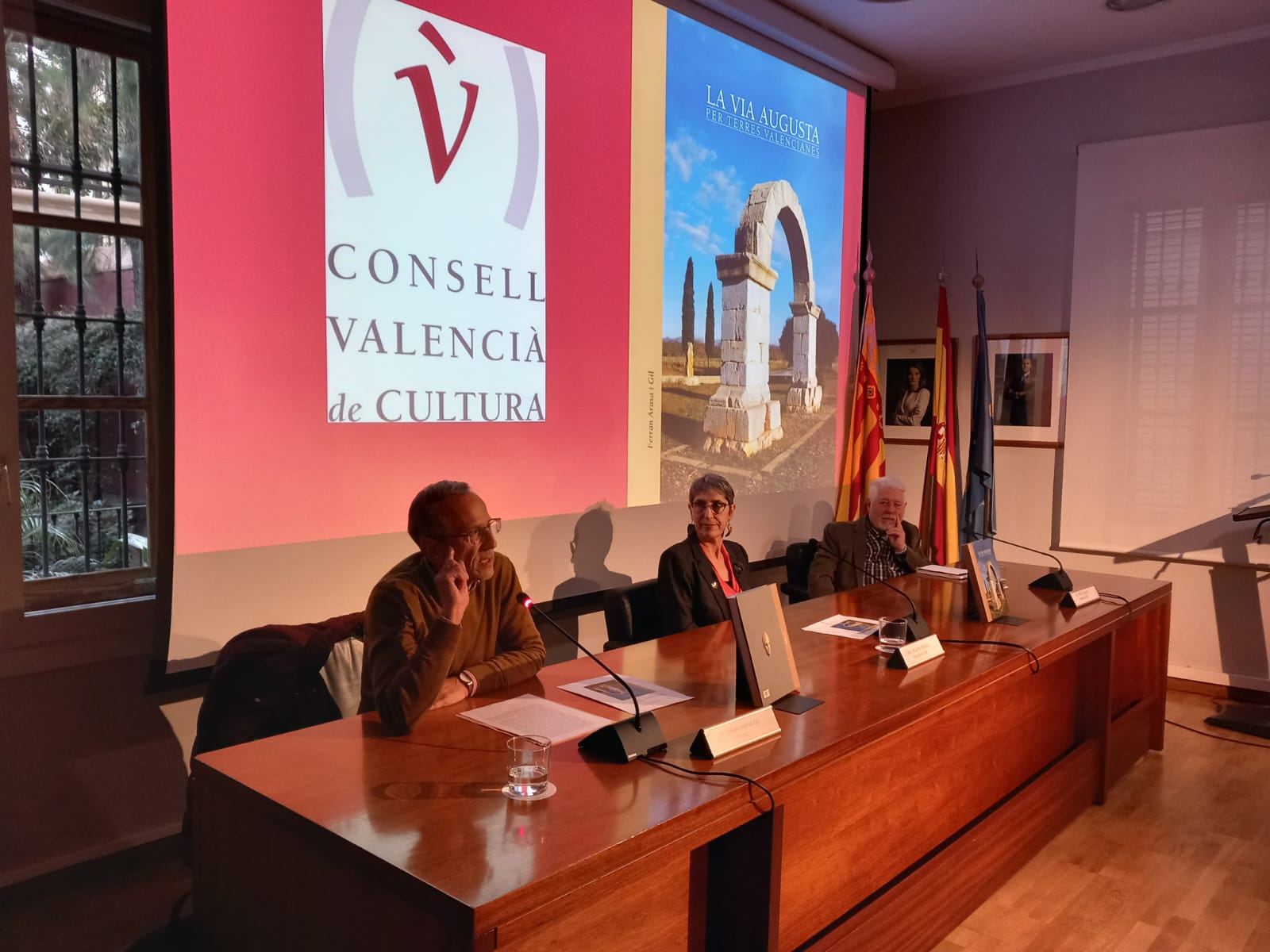 Es presenta al CVC «La Via Augusta per terres valencianes»